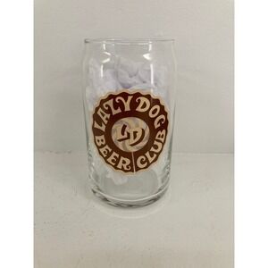 Lazy Dog Beer Club The Beer Factory Release No 24 Can Glass Barware Collectible